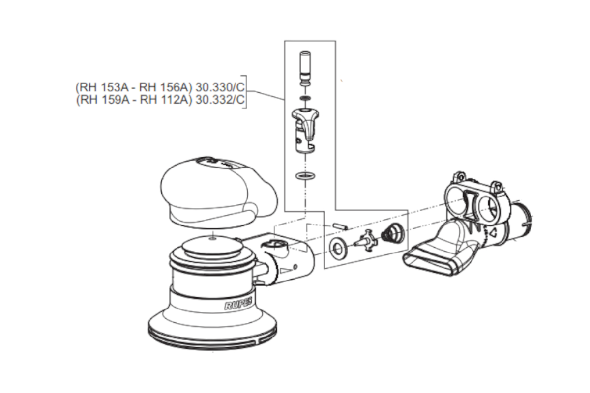 Komplektā Vārsts 30.332/C