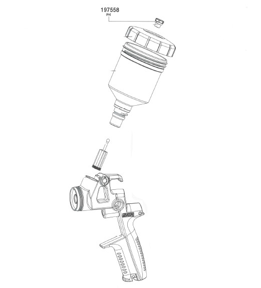 Minijet 4400B Anti-Drip Ierīce