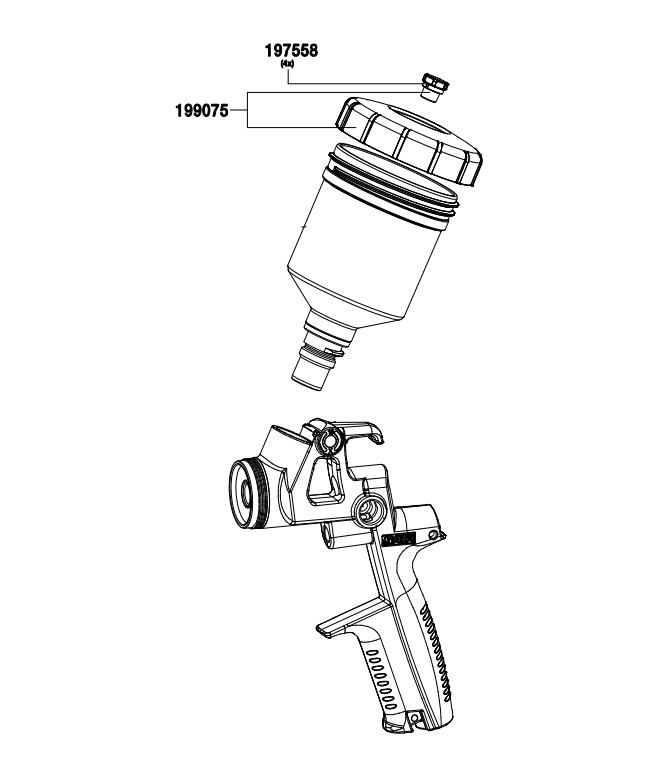 Skrūvējama vāciņa ar pilienu notvērēju un pretpilienu ierīci
