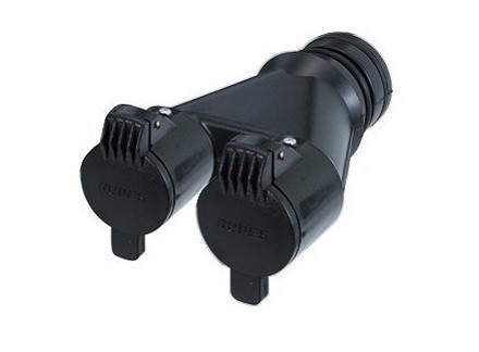 Y-Konektors Ar 2 Vārstiem