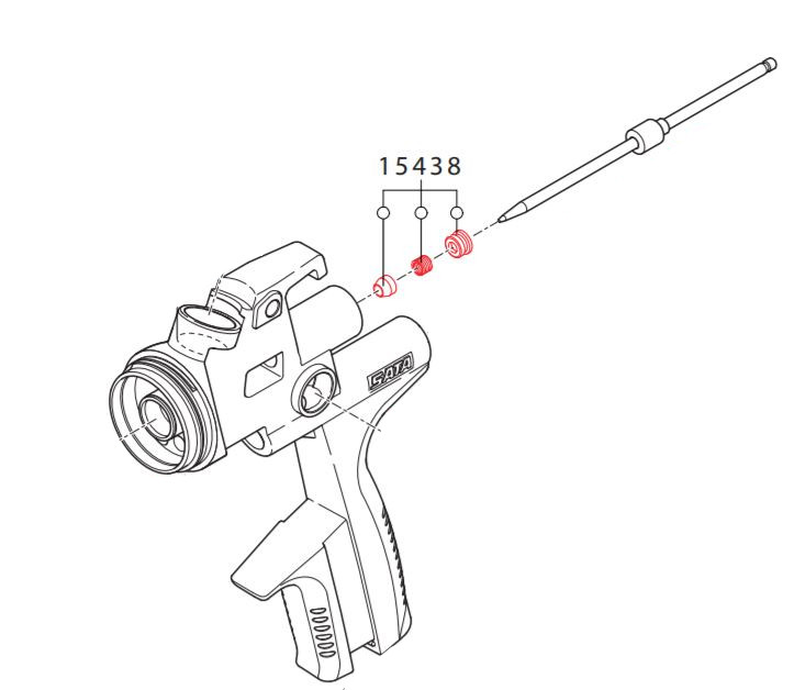 Krāsas adatas iepakojums 15438